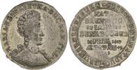Sachsen-Coburg 1/12 Taler Maria Elisabeth, Gemahlin Albrechts III. *1638, +1687, Schwester von Rudolf August und Anton Ulrich von Braunschweig-Wolfenbütte -