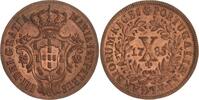 Portugal Cu 10 Reis Maria I. e Pedro III. 1777-1786. -
