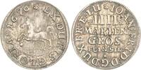 Braunschweig-Calenberg-Hannover 4 Mariengroschen Johann Friedrich 1665-1679. -