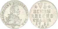 Brandenburg-Preußen 1/6 Taler Friedrich II. 1740-1786. -
