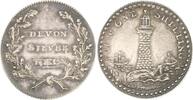 Großbritannien-Devonshire Shilling County. -