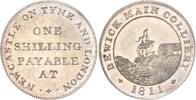Großbritannien-Northumberland Shilling Newcastle-upon-Tyne. -