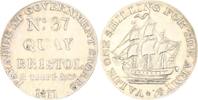 Großbritannien-Somersetshire Shilling Bristol. -