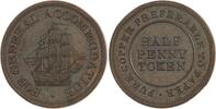 Kanada-Lower Canada Cu Halfpenny -