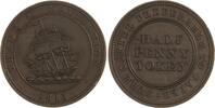 Kanada-Nova Scotia Cu Halfpenny -