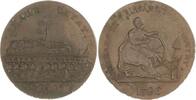 Großbritannien-Schottland Angushire. Montrose. Cu Halfpenny Token Coinage. -