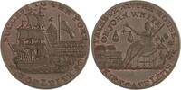 Großbritannien-Schottland Lothian. Leith. Cu Halfpenny Token Coinage. -