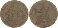 Großbritannien-Schottland Lothian. Leith. Cu Halfpenny Token Coinage. -
