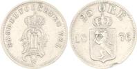 Norwegen 25 Öre 1 Oscar II. 1872-1905. -