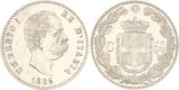 Italien-Königreich 50 Centesimi Umberto I. 1878-1900. -