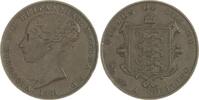 Großbritannien-Jersey Cu 1/26 Shilling Victoria 1837-1901. -