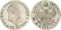 Polen Zloty Alexander I. von Russland 1815-1825. -