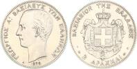 Griechenland 2 Drachmen Georg I. 1863-1913. -