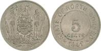 Malaysia-British North Borneo 5 Cents George VI. 1936-1952. -
