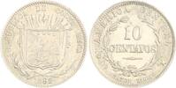Costa Rica 10 Centavos Republik seit 1848. -