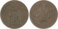 Schweden Cu Öre 1 Oskar II. 1872-1907. -