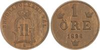 Schweden Cu Öre 1 Oskar II. 1872-1907. -