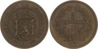 Luxemburg Cu 5 Centimes Wilhelm III. von Niederlande 1849-1890. -
