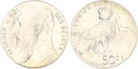 Belgien, Königreich 50 Centimes Leopold II. 1865-1909. -