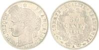 50 Centimes 1851  A Frankreich Zweite Republik 1848-1852. Vorzüglich