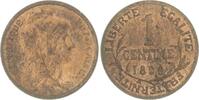 Frankreich Cu Centime Dritte Republik 1870-1940. -