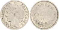 Frankreich 2 Francs Dritte Republik 1870-1940. -