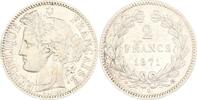 Frankreich 2 Francs Dritte Republik 1870-1940. -