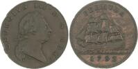 Bermuda Cu Penny George III. 1760-1820. -