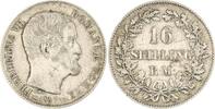 Dänemark 16 Skilling Frederik VII. 1848-1863. -