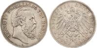Hessen 5 Mark Ludwig IV. 1877-1892. -
