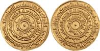 Fatimiden Dinar Gold AH 446 (1054) Abu-Tamin Ma`aad al-Mustansir AH 427-487 (1036-1094). Prachtexemp