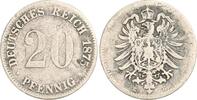 Kleinmünzen 20 Pfennig -