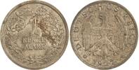 1 Mark 1927  J Weimarer Republik  Sehr schön