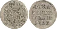 Sachsen-Albertinische Linie 1/48 Taler Friedrich August II. 1733-1763. -