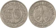 50 Pfennig 1931  G Weimarer Republik  Sehr schön