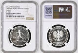 POLAND 1987 MW PROBA Proof Trial Strike Silver 1000 Zlotych Coin. Probá! NGC PF 69 ULTRA CAMEO
