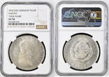 SAXONY TALER 1810 SGH Frederick Augustus I. NGC AU 58