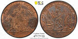 Great Britain 1/2 Penny Token 1794 Cornwall. Copper 1/2 Penny Penryn Volunteers Token. MS63BN