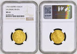 AUSTRIA-SALZBURG Ducat 1753 Sigismund Graf von Schrattenbach. NGC MS 61