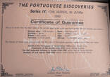 200 Escudos (4pcs) 1993, Portugal. Portuguese Discoveries. Arrival in Japan Proof Silver Mint Set. PP