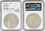 CROATIA 1765 Ragusa (Republic). Silver Tallero (Ducat et Sem / Thaler) Coin. NGC UNC