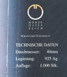 AUSTRIA 2005 Admiral von Spaun / Boxer Rebellion / S.M.S. Zenta. Silver Medal. 1000pcs Struck Stempelfrisch