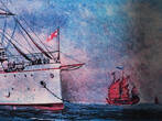 AUSTRIA 2005 Admiral von Spaun / Boxer Rebellion / S.M.S. Zenta. Silver Medal. 1000pcs Struck Stempelfrisch
