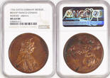 GERMANY-BAMBERG Medal 1753 Election of Franz Conrad von Stadion und Thannhausen. NGC MS 64 BN