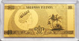 SOLOMON ISLANDS 10 Dollars (2 pcs!) 2022/2023 Vienna Ferris Wheel / 175th Birthday of Franz Joseph I. Prägefrisch in Originalkapseln!