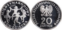 POLAND 20 Zlotych International Year of the Child. Mintage: 4,200pcs! -