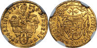 AUSTRIA 1/4 Ducat Salzburg, Leopold Anton von Firmian . -
