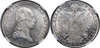 AUSTRIA TALER Francis I. Silver Thaler Coin. Kremnitz! Top Pop 1/0! -