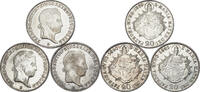HUNGARY 20 Krajczar (3pcs) Kremnitz mint. -