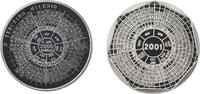 2000 Dobras & 4000 Kwacha 1998/2000 St. Thomas & Principe/Zambia Proof Silver 5 Cedis (1 Oz.) Coin. Alien Life Form. PP
